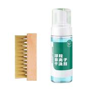 Jeeeun Chyang/Haibus Foam Sneaker Cleaner Set - 150ml Rich Foam, Deep Clean, Remove Stains & Dirt, Includes Soft-Bristle Brush, Ideal for White Shoes Cleaning (1pcs)