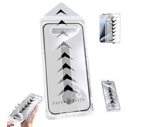 Jeeeun Evotech 3 in 1 Privacy Screen Protector, Hd Clear Anti-Scratch Mobile for Iphone 17 Pro Max Screen Protector (Hd_film,for iPhone 14 Promax)