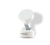 Jeeeun Fleximag Phone Stand, Fleximag Magnetic Suction Phone Mount, 2025 New Suction Phone Mount, Foldable Portable Vacuum Magnetic Cell Phone Holder (White)