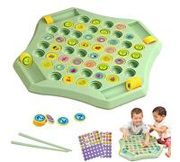 Jeeeun Flipfun Flip-Match Board Game for Kids, Flip Chess Memory Game, Interactive Funny Educational Toys (C)