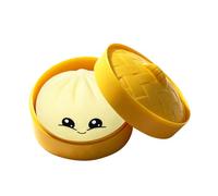 Jeeeun Glitter Dumpling Squishy - Stretchy Soft | 10 Color Options | Palm-Sized 3.5" | Non-Sticky TPE Material | Focus Aid for Work & Study | Gift for Teens Adults (Set A)