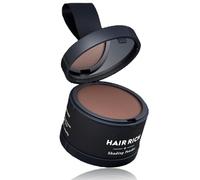 Jeeeun Hairline Powder for Women Root Touch Up - Temporary Gray Coverage Shading Powder with Puff Applicator (16 Milk Tea Multi)