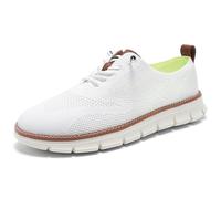 Jeeeun Men's Dress Sneakers Business Casual Walking Shoes Breathable Memory Foam Lightweight Work Oxfords (Style Z,48)