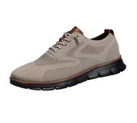 Jeeeun Men's Dress Sneakers Business Casual Walking Shoes Breathable Memory Foam Lightweight Work Oxfords (Style J,41)