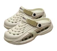 Jeeeun Men's Garden Clogs, Waterproof EVA Summer Shoes with Arch Support (Green,9.5-10 Women/8-8.5 Men)