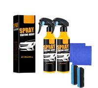 Jeeeun Nano Hydrophobic Ceramic Coating, Easy Spray-On Car Coating for Shine & Surface Care (2set)