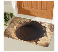 Jeeeun Optical Illusion Rug, 3D Rugs Optical Illusion Non-Slip Visual Trap Floor Mat for Indoor and Outdoor Use, Ideal for Doorway, Living Room, Bedroom and Porch Decor (31.5 × 47.2 in,#6)