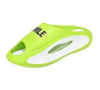 Jeeeun Pillow Slippers for Women And Men, Thick Sole Non-Slip Lightweight Shower Shoes (Green,38)