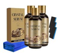 Jeeeun PTZ Crystal Serum - Advanced Graphene Ceramic Coating for Cars, 9H+ Ceramic & Crystals Coatings for Automotive Paint Protection (3Pcs)