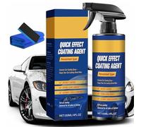 Jeeeun Quick Effect Ceramic Coating Spray - Nano Protection for Car Paint & Glass, Instant Shine & Scratch Repair, Hydrophobic Layer | Waterless Wash | Long-Lasting Protection (Set B)