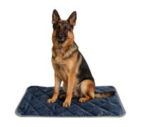 Jeeeun Thermal Reflection Pad for Dogs - 2026 New Self Heating Dog Bed, Soft, Warm and Comfortable Thermal Pad for Small & Large Dogs, Non Electric, Anti-Slip Bottom Washable (Dark Blue,S: 40 * 50cm)