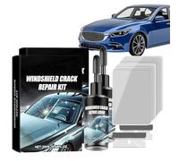 Jeeeun Windshield Crack Repair Kit, 2026 Upgraded Windshield Chip Repair Kit, Universal for All Glass Cracks (2pc)