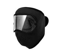 Jeeeun Winter Warm Fleece Windproof High-Definition Goggles for Men & Women (Black)