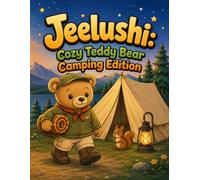 Jeelushi: Cozy Teddy Bear- Camping Edition: 25 Pages of Campfires, Outdoor Adventures & Cozy Coloring Fun for All Ages