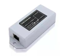 Jeenuuder 1 Entrada 2 Salidas Gigabit EstáNdar PoE 1000M Extensor de Red Repetidor en Cascada Rj45 Cumple con IEEE 802.3AT/AF para CáMara IP
