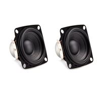 Jeenuuder 2 Altavoces de Rango Completo de 52 Mm, 4 Ohmios, 10 W, Altavoz Bluetooth Magnético Doble de Plano