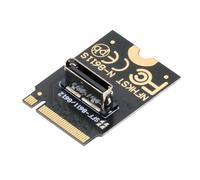 Jeenuuder 2230 NVMe M.2 Macho A Oculink SFF-8612 SFF-8611 PCI-E4.0 Adaptador de Host Vertical Hembra de 67 para NVME U.2 SSD EGPU