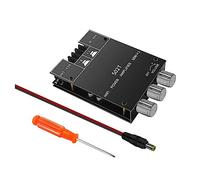 Jeenuuder -502T Audio Bluetooth 5.0 Receptor de Audio Amplificador Placa 50Wx2 Potencia InaláMbrica Digital AUX Amp MóDulo BassTreble