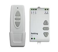 Jeenuuder AC220V Motor Interruptor Remoto Controlador Pantalla de ProyeccióN Motor Interruptor InaláMbrico 433MHz Arriba Abajo Parada Adelante Marcha AtráS