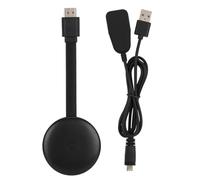 Jeenuuder Adaptador de Pantalla Inalámbrico WiFi Screen Cast Mirroring Receptor de Transmisión de Medios para Teléfono/PC/Tableta para Mostrar Proyector de TV