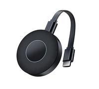 Jeenuuder Adaptador InaláMbrico de Dongle de Pantalla Compatible con, Sin Necesidad de AplicacióN, Video/Audio de Computadora PortáTil, PC, TeléFono Inteligente una Proyector HDTV