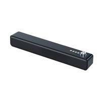 Jeenuuder Barra de Sonido PortáTil Altavoces para Computadora Altavoz Bluetooth InaláMbrico con Cable AUX de Cine en Casa para PC/TV Sonido Envolvente EstéReo 4D-A