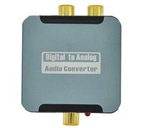 Jeenuuder Decodificador de Audio Actualizado Convertidor Coaxial de Audio Digital una AnalóGico Fibra ÓPtica una Spdif AnalóGico una Lotus