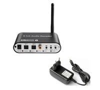 Jeenuuder Decodificador de Audio Digital 5.1 DTS/AC3 Convertidor de Audio Gear LPCM una 5.1 Amplificador Adaptador de Audio de Sonido Analógico (B) Enchufe de la UE