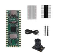 Jeenuuder Kit de Placa de Desarrollo RISC-V Milk-V Duo+CAM de 2MP GC2083 CV1800B Compatible con Linux para Entusiastas de IoT y Jugadores DIY