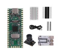 Jeenuuder Kit de Placa de Desarrollo RISC-V Milk-V Duo+CÁMARA de 2MP GC2083+HUB USB CV1800B Compatible con Linux para Entusiastas de IoT y Jugadores DIY