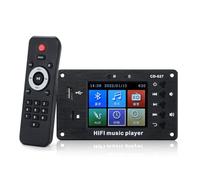 Jeenuuder Pantalla a Color de 2,8 Pulgadas Bluetooth 5.1 SincronizacióN del Coche Tablero de DecodificacióN Sin PéRdidas Reloj Despertador de Tiempo Decodificador de Audio FM