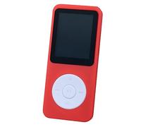 Jeenuuder Pantalla A Color PortáTil de 1,8 Pulgadas, Compatible con Bluetooth, Libros ElectróNicos, Deportes, MP3, MP4, FM, Reproductor de MúSica para NiñOs, Regalos NavideñOs, Rojo