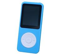 Jeenuuder Pantalla A Color PortáTil de 1,8 Pulgadas, Compatible con Bluetooth, Libros ElectróNicos, Deportes, MP3, MP4, FM, Reproductor de MúSica para NiñOs, Regalos NavideñOs, Azul