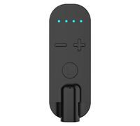 Jeenuuder Receptor de Audio Inalámbrico Lavalier Bluetooth 5.2 AUX de 3,5 mm con Micrófono con Cancelación de Ruido Adaptador Estéreo para Juegos/Música/Llamadas Negro