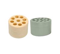 Jeenuuuder 2 PCS Spiral Ikebana Stem Holder, Plastic Reutilizable Spiral DIY Bouquet Twister Flower Arrangement Holder,B