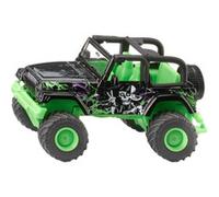 Jeep ‘Big Wheel Modelo a escala de coche todoterreno Previamente montado, Automóvil de construcción Modelo a escala de coche todoterreno, Previamente montado, Cualquier género, Metal, Plástico, Negro,