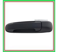 Jeep Cherokee Manija Exterior Puerta Portón trasero-Negro-Sin Agujero Agujero...