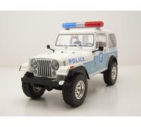 Jeep CJ-7 Clearwater Florida Departamento De Policía 1982 1:18 Greenlight 1:18