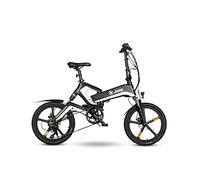 Jeep FFR 7050 Bicicleta eléctrica, Unisex Adulto, Negro, 20 Inches
