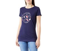 Jeep J Woman T-Shirt Star Botanical Print J22w T-Shirt Mujer