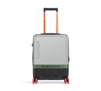 Jeep JH001A | Maleta con 4 ruedas | plata | 40x55x21cm | policarbonato