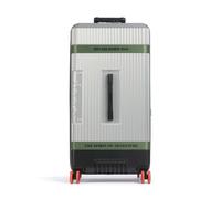 Jeep JH001A | Maleta con 4 ruedas | plata | 41x80x38cm | policarbonato