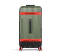 Jeep JH001A | Maleta con 4 ruedas | verde | 41x80x38cm | policarbonato