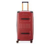 Jeep JH002B 4 ruedas Trolley 80 cm Con asa expansible rojo