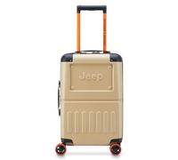 Jeep Jh002b - Equipaje expandible rígido con Ruedas giratorias, Arena cálida, Equipaje de Mano de 19 Pulgadas, Jh002b Hardside expandible con Ruedas giratorias, Arena cálida, Carry-On 19 Inch, Jh002b