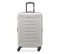 Jeep JH004C 4 ruedas Trolley 68 cm Con asa expansible plateado