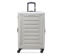 Jeep JH004C 4 ruedas Trolley 75 cm Con asa expansible plateado