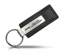Jeep Llavero de cuero negro Grand Cherokee