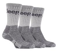 Jeep - Medias de fútbol - para hombre gris Stein Large