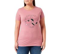 JEEP O102614-P490 J Woman T-Shirt Star Botanical Print J22W Mujer Dusty Rose L